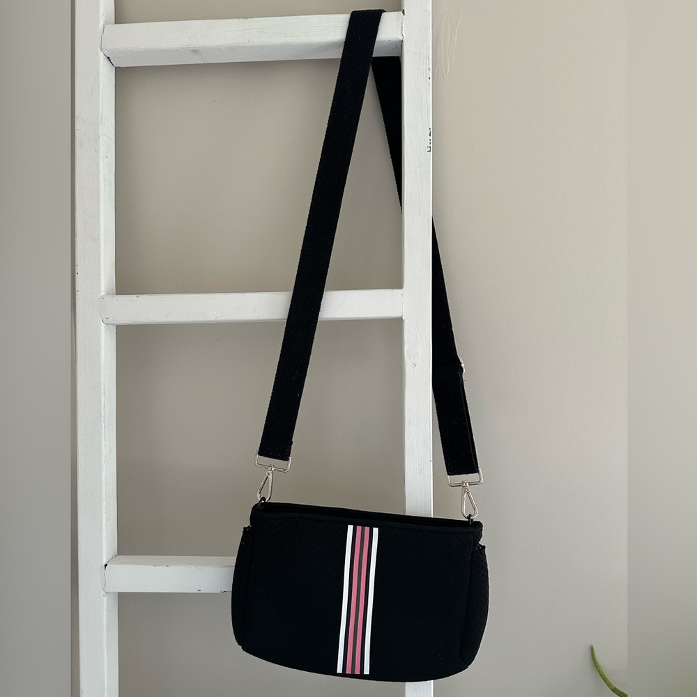 Ahdorned Neoprene Crossbody Bag